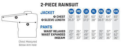 SR6000 Stormrider Rainsuit: Features:

New styling and material for 08’
Two-piece 100% waterproof rain suit
Soft Polyester ou