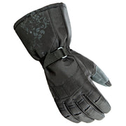 Ladies Sub Zero Gloves: Description
Featuring a weather proof construction and a longer gauntlet, Joe Rocket’s Women’s Sub-Ze
