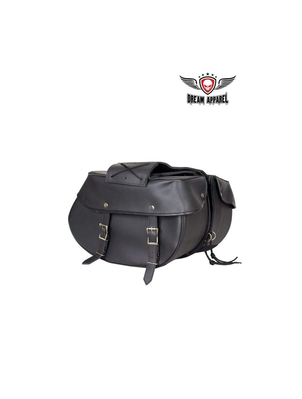 Dream Apparel 4003 Leather Saddle Bag – Eagle - Main Image
