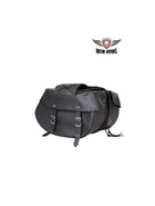 Leather Saddlebag 4003: Features:

Leather saddlebag
Dimensions: 12