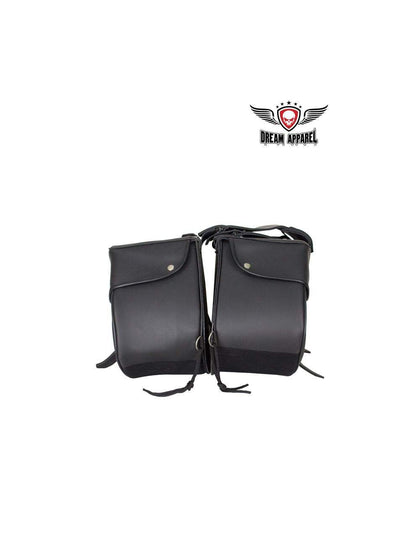 Leather Saddlebag 4003: Features:

Leather saddlebag
Dimensions: 12" x 8" x 14"
Universal Fitting
Each compartment has a zipp