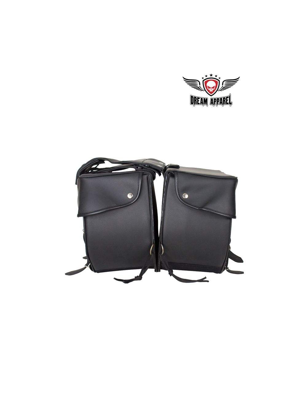 Dream Apparel 4003 Leather Saddle Bag - Black - Eagle Leather