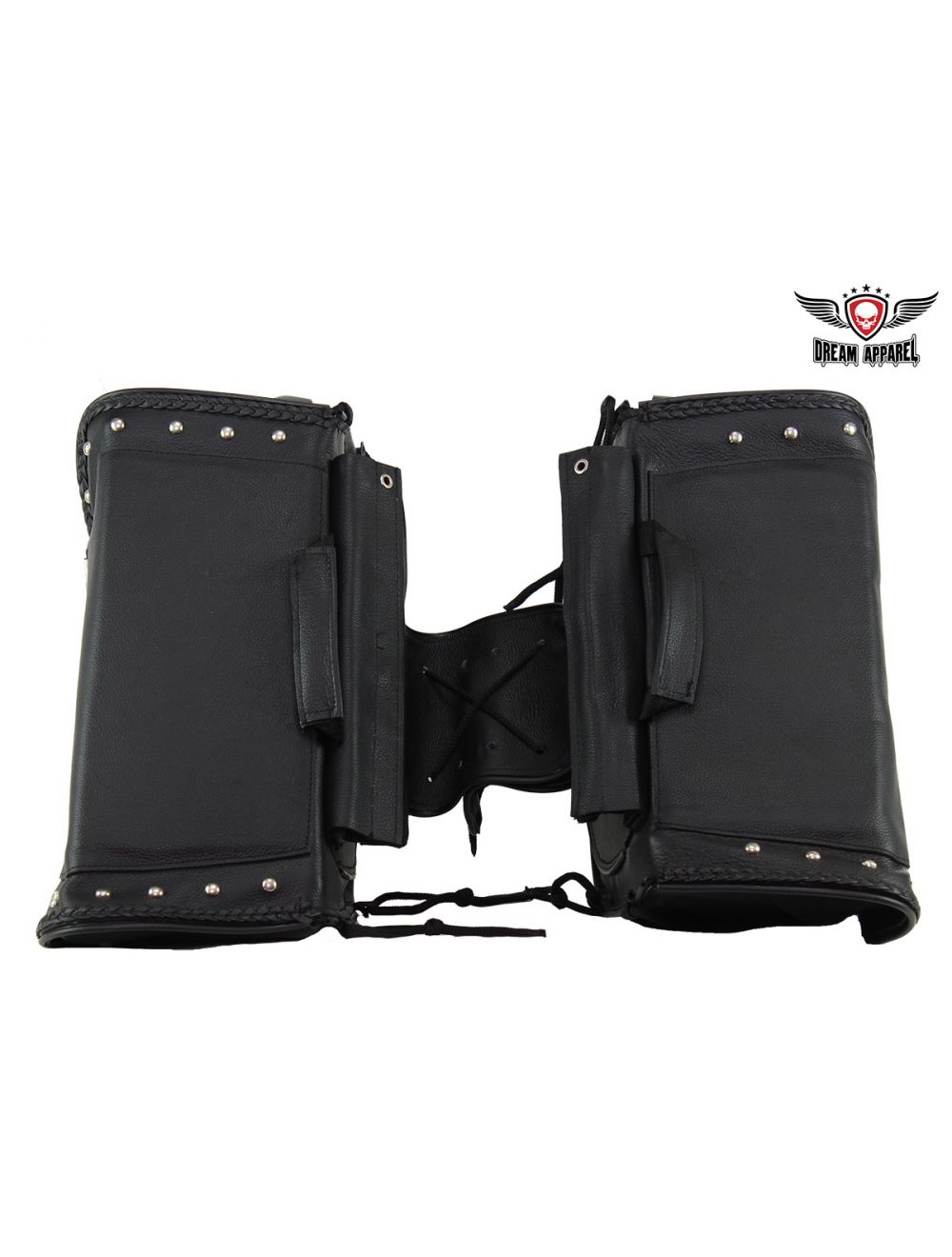 Waterproof PVC Saddlebags With Gun Holster: Motorcycle Saddlebag With Studs
This motorcycle saddlebag features zipoff with he