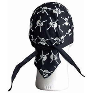 Classic Skull Cap - Skull & Cross Bones (Glow In The Dark): Made in USA: often held to higher product quality standards