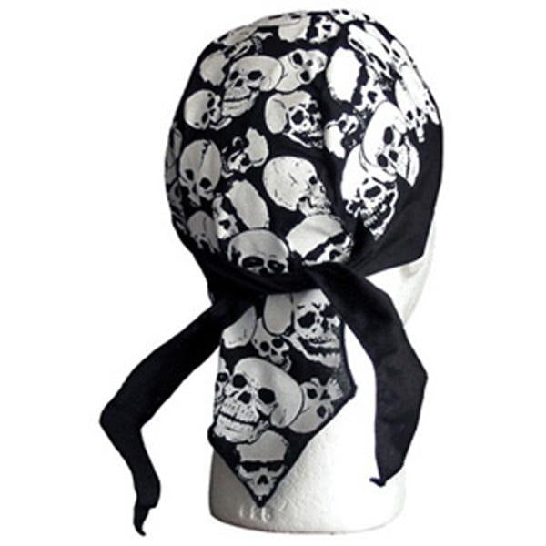 Classic Skull Cap - Small Classic Skulls White