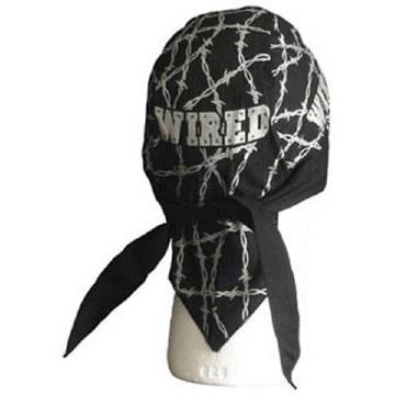 Classic Skull Cap - Wired on Black: Made in USA: often held to higher product quality standards