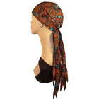 Desert Skull Cap - Indian Jewelry Coral: Sparkling Earth Products' skull caps are of the highest quality, 100% cotton, and ma