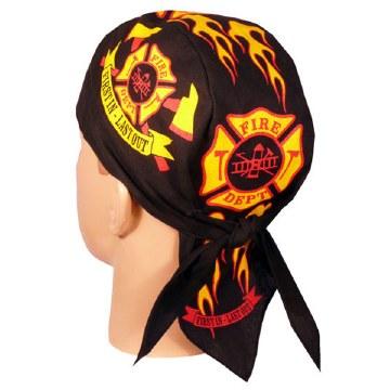 Fire Department Headwrap - Eagle Leather