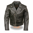 Kids Basic MC Jacket: Features:

Children's motorcycle style jacket
Promotional Grade Leather 1