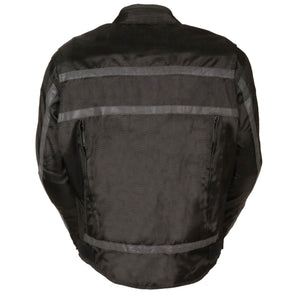 Men's Textile Jkt W/Refl: Features:

Men’s Textile Racer Jacket w/ Reflective Stripes Black
1680D Nylon Material
Full Sleeve 