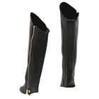 Ladies Knee High Half Chaps: Features:

Women's Knee High Half Chap with Zipper Entry
Premium Cowhide Leather 1
