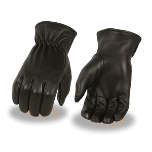 Men's Deer Skin Winter Glove: USA Deerskin Leather
Thermal Lining
Cinch Wrist Closure