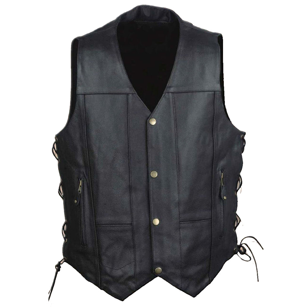Men's 10 Pocket Vest Black