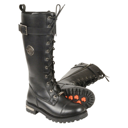 Ladies Tall Boots Black - Eagle Leather