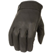 Men's Cruising Glove: Features:

Super clean light lined glove with gel palm
Adjustable Velcro wrist strap
Side stretch for o
