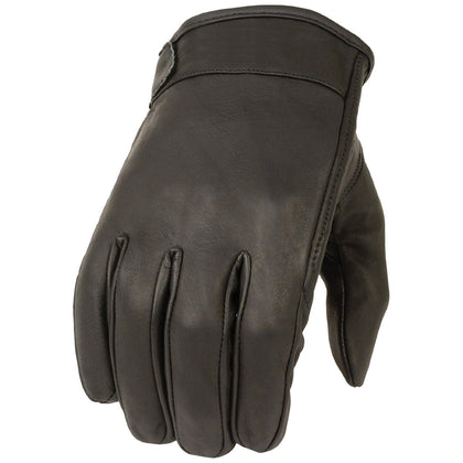 Men's Cruising Glove: Features:

Super clean light lined glove with gel palm
Adjustable Velcro wrist strap
Side stretch for o