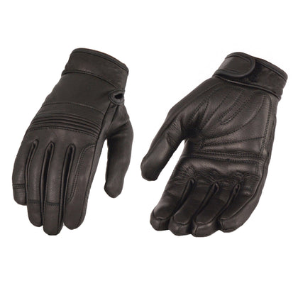Ladies Riding Gloves: Features:

Premium Cowhide Leather
Stretch Knuckles for Optimal Comfort
Gel Palm
Adjustable Wrist Strap