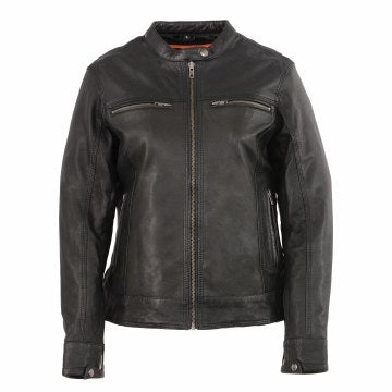 Ladies Lightweight Leather Jkt - Eagle leather