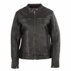 Ladies Lightweight Leather Jacket: Features:

Goatskin 1