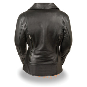 Ladies Vented MC Jacket: Features:

1