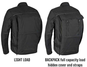 Stealthpack Jacket Black: Description
The patent pending StealthPack Jacket by Scorpion EXO