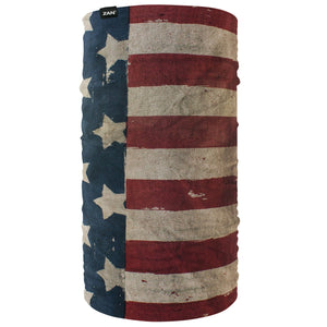 Motley Tube Patriot: The ZANheadgear® SportFlex™ Series Motley Tube® is a versatile all-in-one headgear constructed of polyes