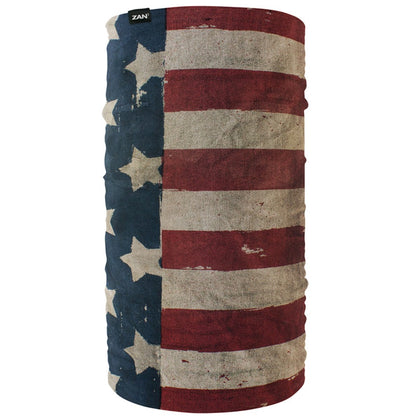Motley Tube Patriot: The ZANheadgear® SportFlex™ Series Motley Tube® is a versatile all-in-one headgear constructed of polyes