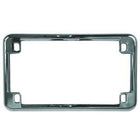 Chrome License Plate Frame: Die cast license plate frame