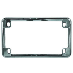 Chrome License Plate Frame: Die cast license plate frame