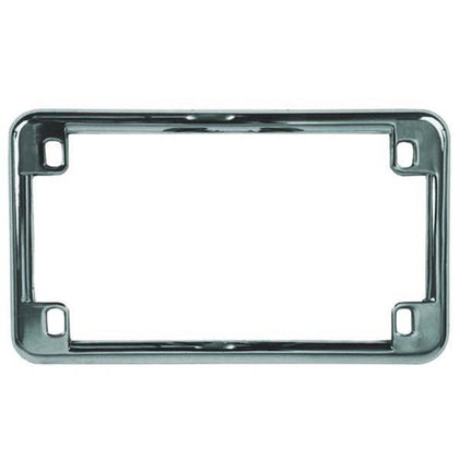 Chrome License Plate Frame: Die cast license plate frame