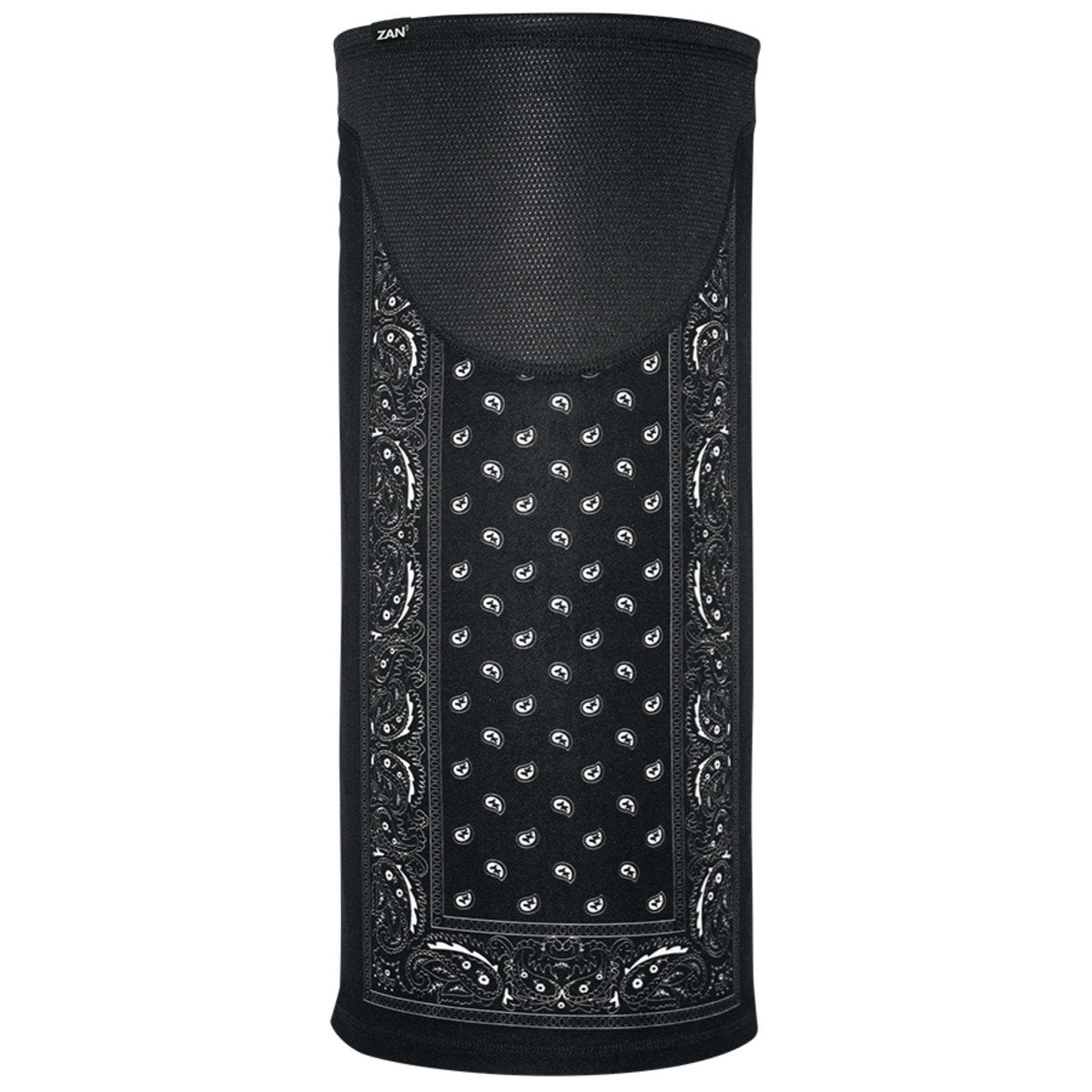 Tube Windproof Black Paisley: The ZANheadgear® SportFlex™ Series Windproof Tube is a versatile all-in-one headgear item const