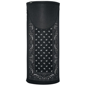 Tube Windproof Black Paisley: The ZANheadgear® SportFlex™ Series Windproof Tube is a versatile all-in-one headgear item const