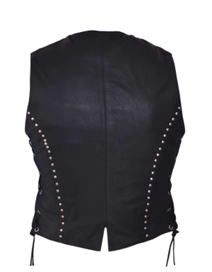 Studded Vest W/ConcCarryPocket: Features:

Studded Vest With Concealed Carry Pocket
Ladies PREMIUM studded vest
2 exterior po