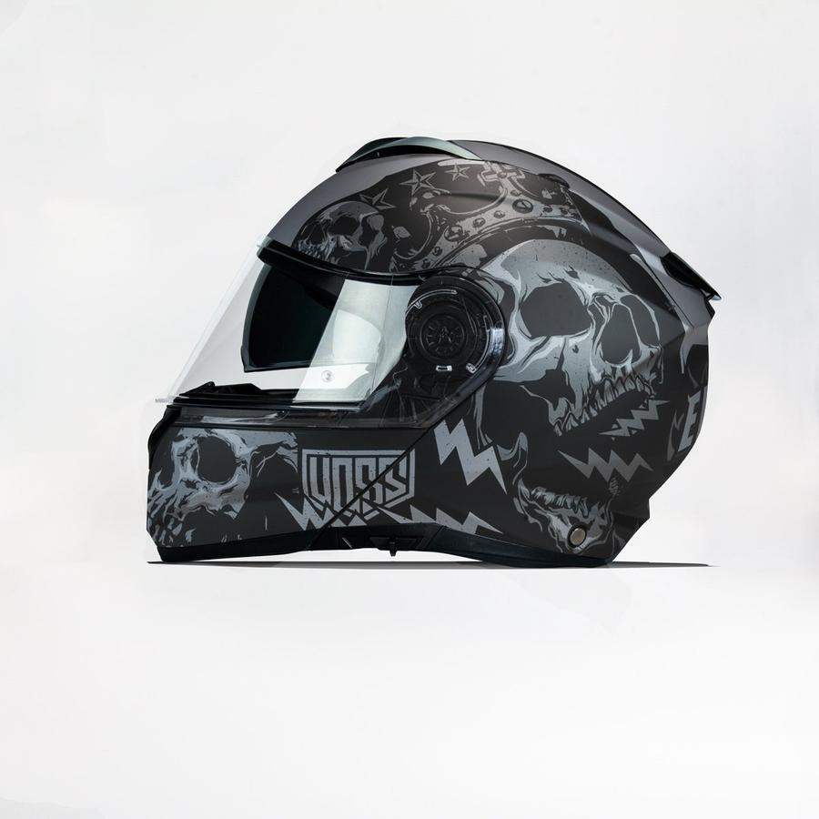 Voss leather store helmet