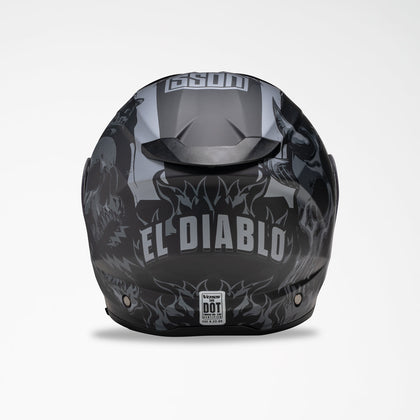 Voss 580 El Diablo Modular: Description
580 Modular Graphic in Two-Tone Black El Diablo Graphic - Get your modular in a subtl