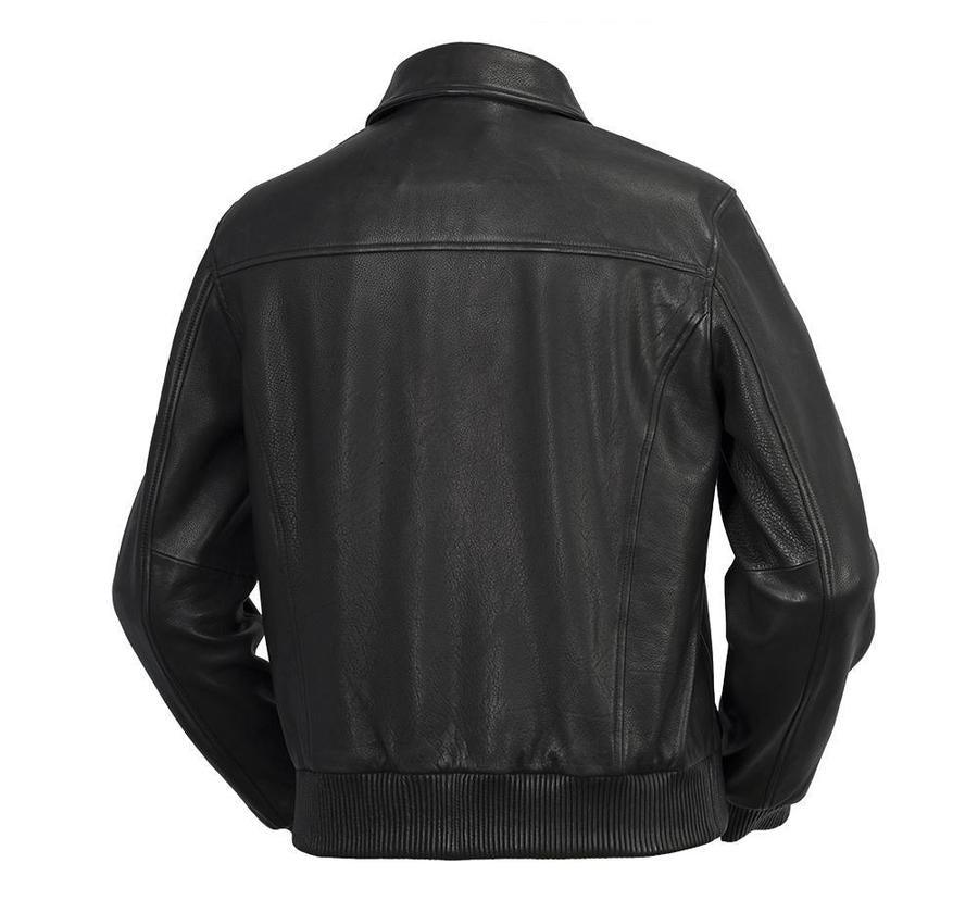 Men's Castor Jacket Black: Features:

Men's Castor Jacket Black
Cow-hide sleek bomber jacket