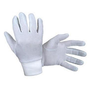 Mens Glove Liner/ Metallic: * 40% polyester, 20% nylon, 10% cotton, 30% polyester metallic film* Cuff is 100% cotton* Durable
