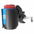 TOUGH-CLAW MOUNT W/SELF-LEVELING CUP HOLDER: High Strength Composite & Stainless SteelBall Size:1