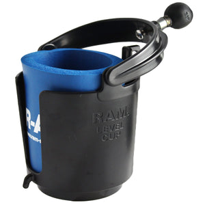 Ram Cup Holder W/1"Ball: RAM Level Cup™ Drink Holder with KoozieA favorite world wide, the RAM Level Cup™ Self-Leveling Drink