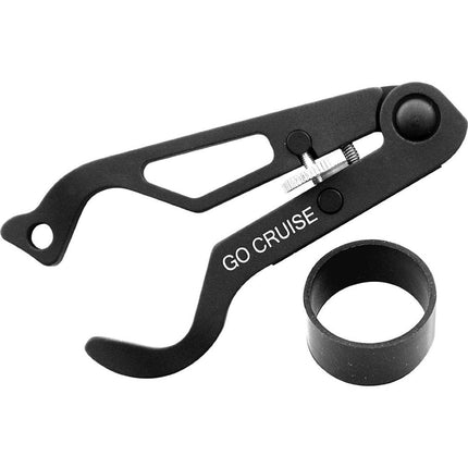 Cramp Buster Go Cruise Aluminum Cruise Control - Black - Eagle Leather