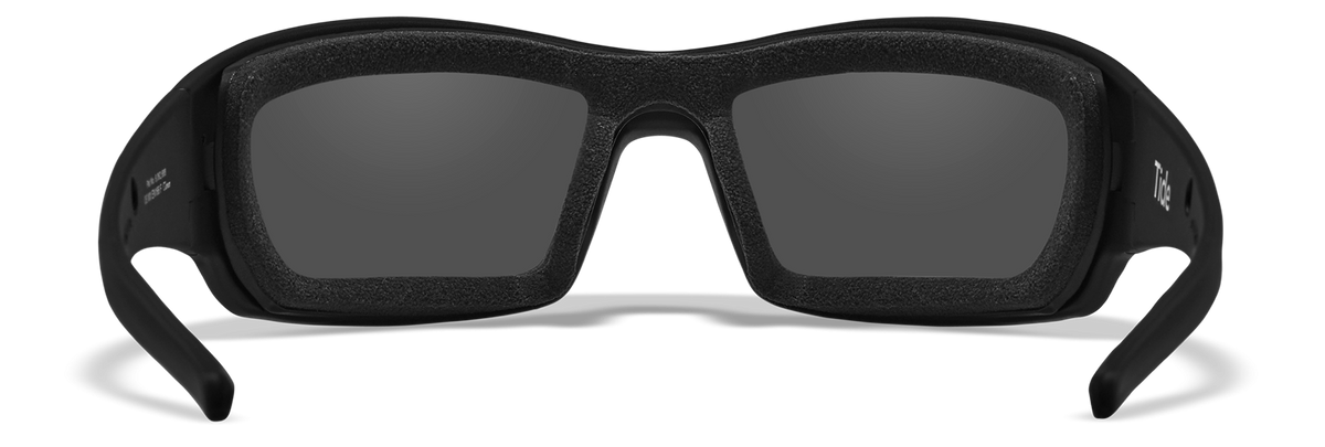 Tide Grey Lens/MB Frames Grey and Matte Black: Description
The Wiley X WX TIDE features a smooth matte frame, a removable Fac