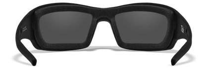 Tide Grey Lens/MB Frames Grey and Matte Black: Description
The Wiley X WX TIDE features a smooth matte frame, a removable Fac