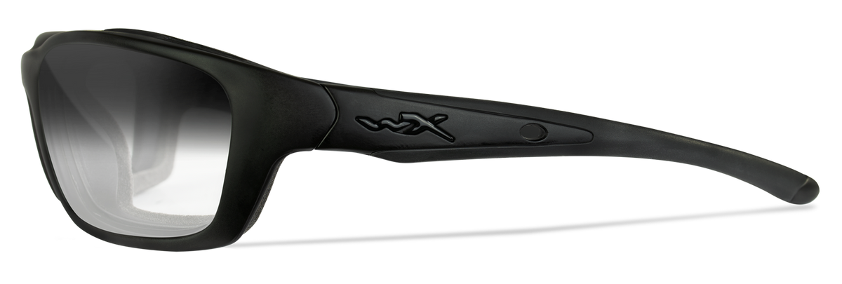 Brick Grey Lens/MB Frame: Description
Our Wiley X BRICK sunglasses feature an almost all rubber temple adding a ton of flexib