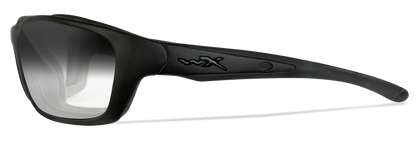 Brick Grey Lens/MB Frame: Description
Our Wiley X BRICK sunglasses feature an almost all rubber temple adding a ton of flexib