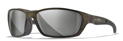 Brick Grey Lens/MB Frame: Description
Our Wiley X BRICK sunglasses feature an almost all rubber temple adding a ton of flexib