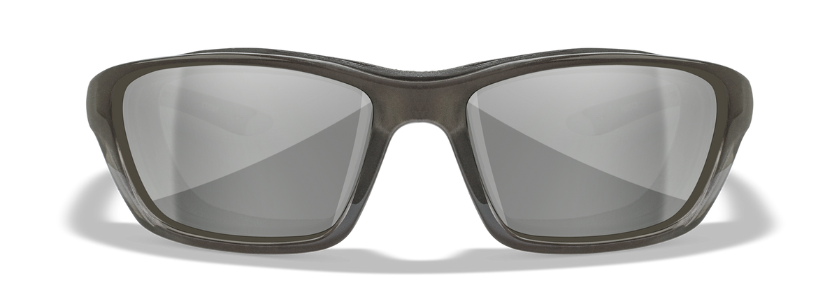 Brick Grey Lens/MB Frame: Description
Our Wiley X BRICK sunglasses feature an almost all rubber temple adding a ton of flexib