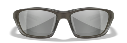 Brick Grey Lens/MB Frame: Description
Our Wiley X BRICK sunglasses feature an almost all rubber temple adding a ton of flexib