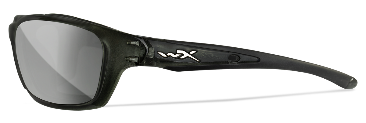 Brick Grey Lens/MB Frame: Description
Our Wiley X BRICK sunglasses feature an almost all rubber temple adding a ton of flexib