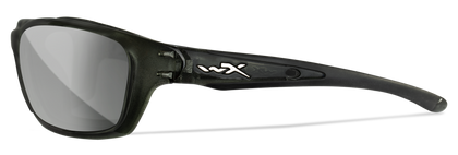 Brick Grey Lens/MB Frame: Description
Our Wiley X BRICK sunglasses feature an almost all rubber temple adding a ton of flexib