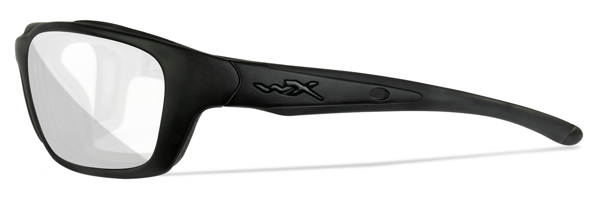 Brick Grey Lens/MB Frame: Description
Our Wiley X BRICK sunglasses feature an almost all rubber temple adding a ton of flexib